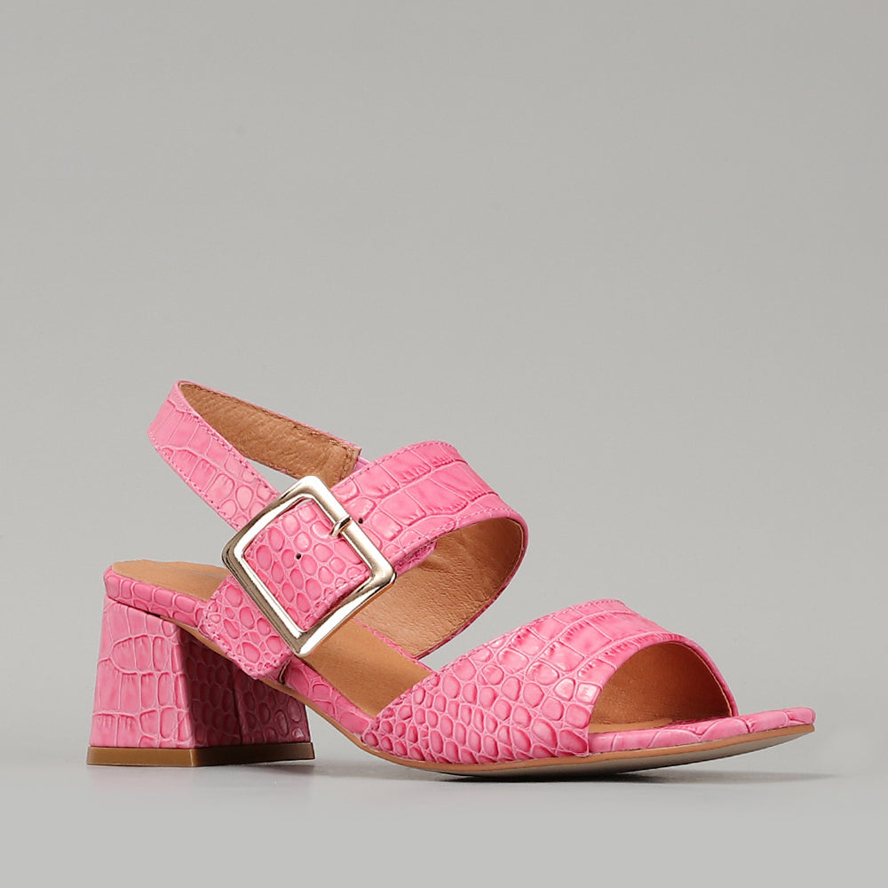 Grimson - Fushcia Croc