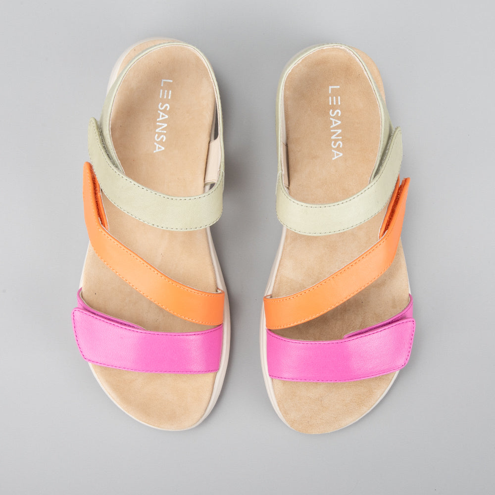Punia - Fuschia/Lt Khaki