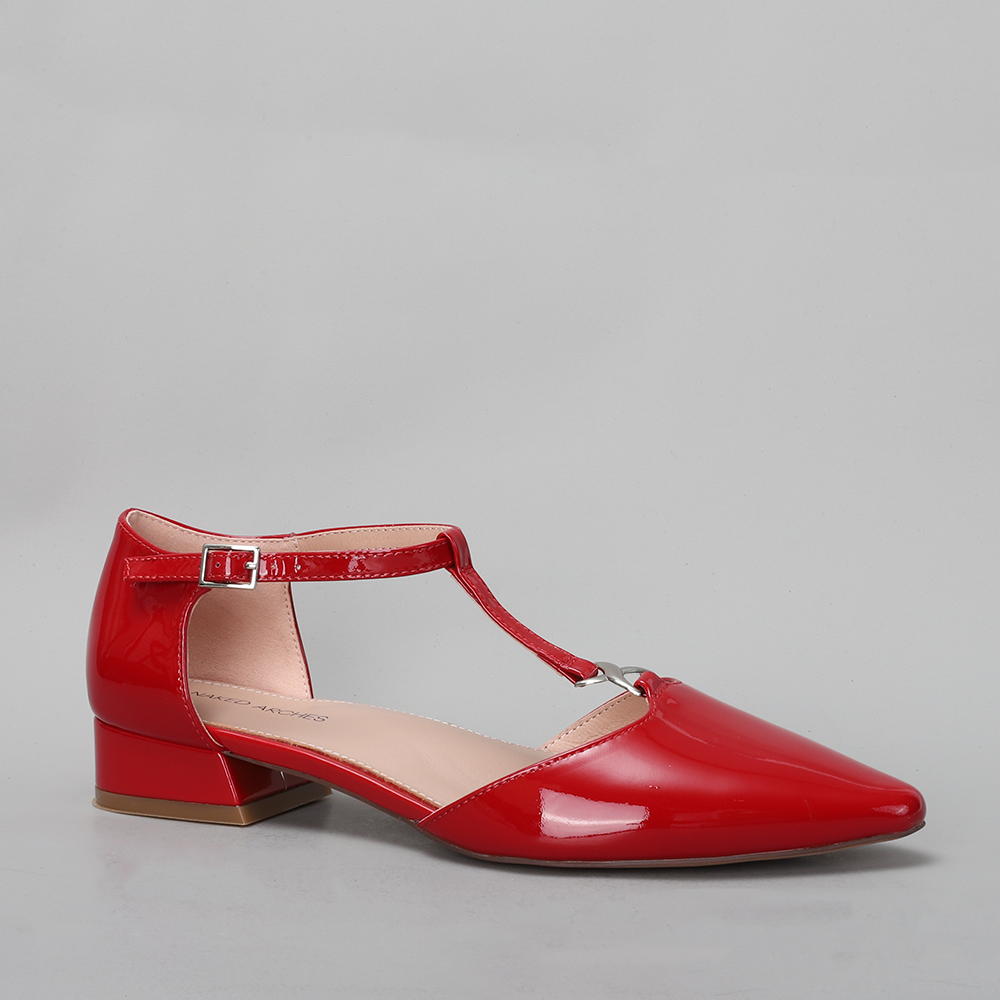Capital - Crimson Red Patent - Naked Arches