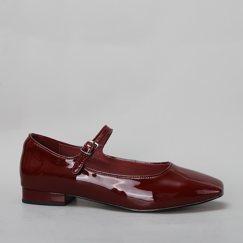 Hudson - Merlot Patent - Naked Arches