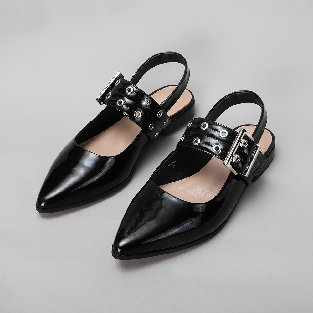 Homer - Black Patent - Naked Arches