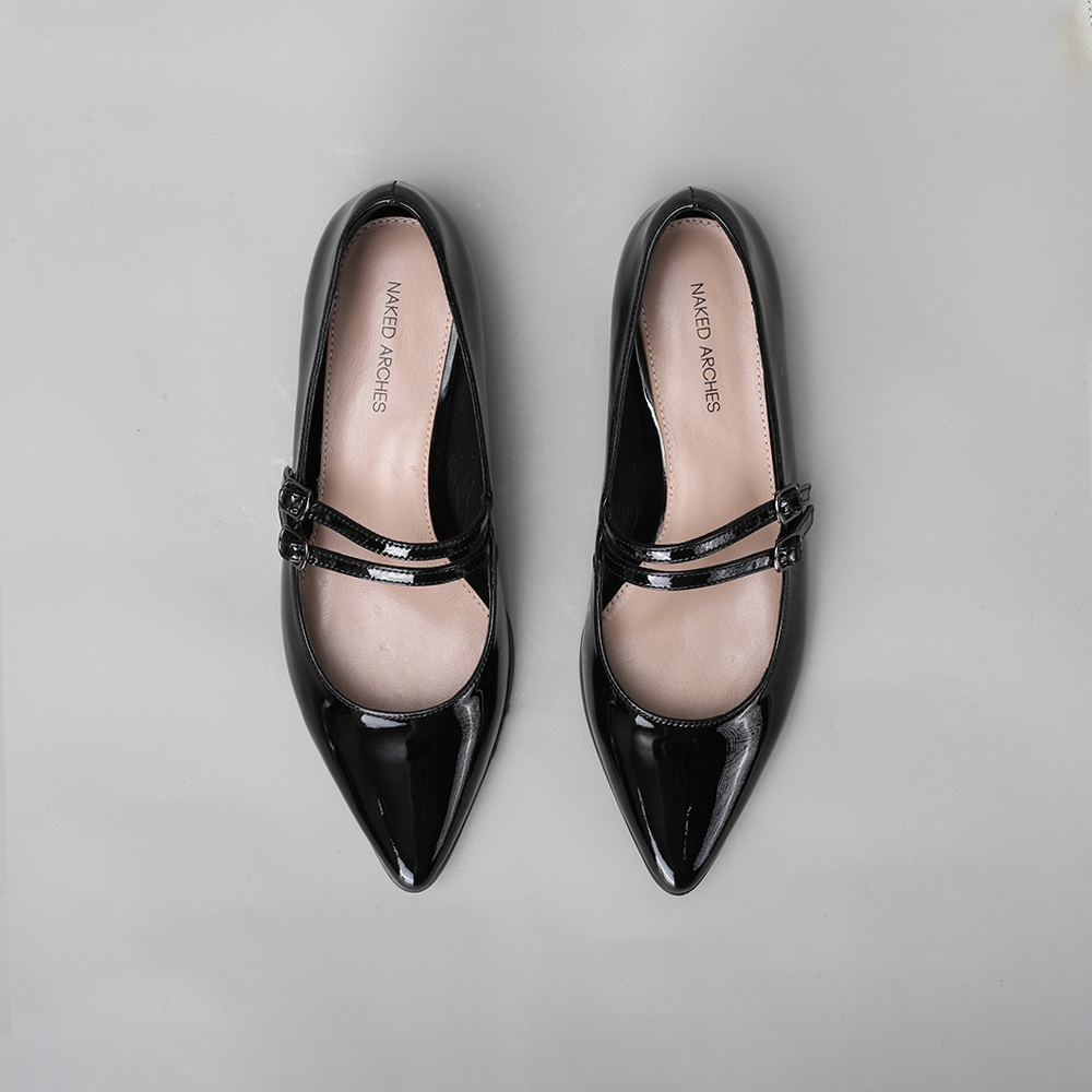 Hurley - Black Patent - Naked Arches