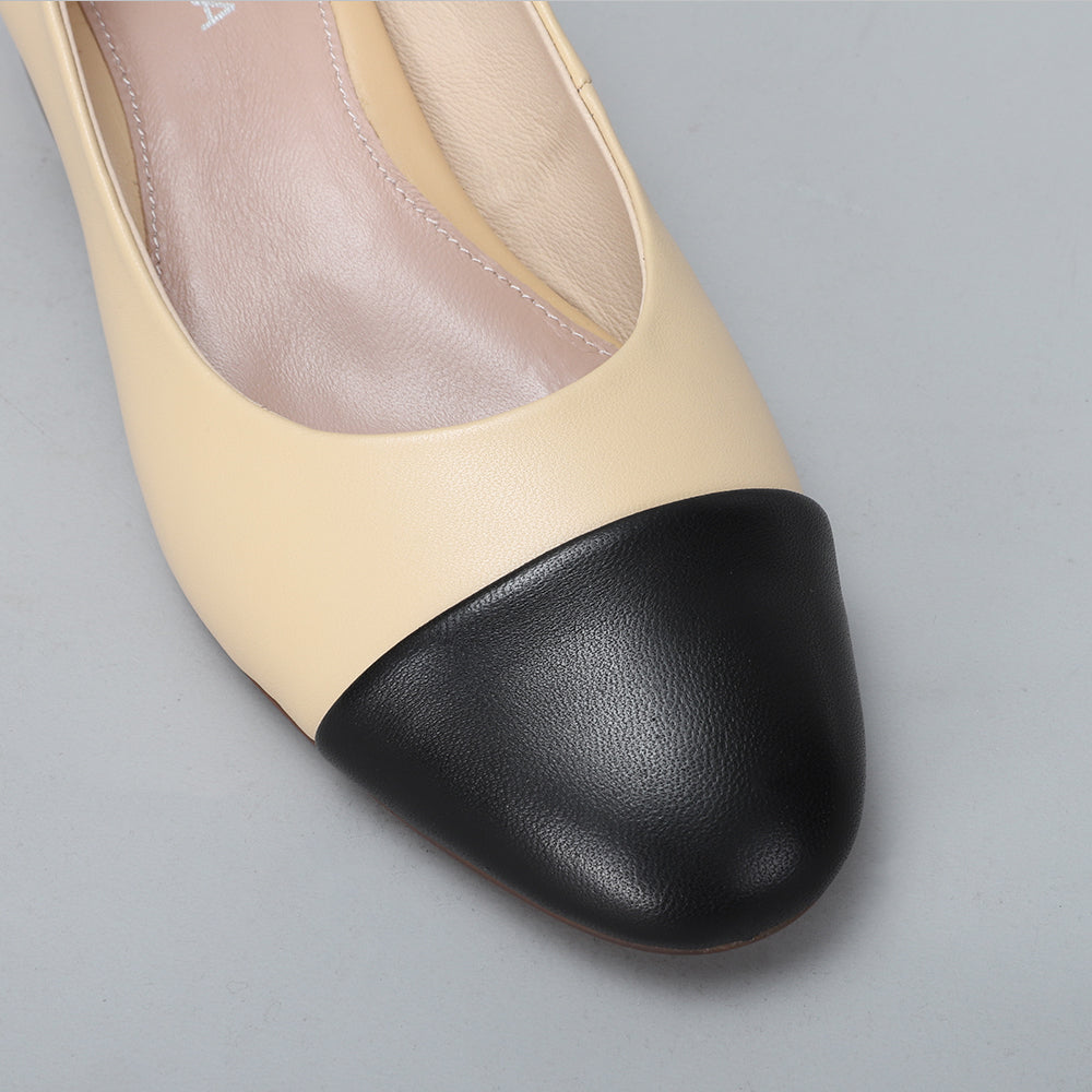 Eliska - Apricot/Black - LE SANSA