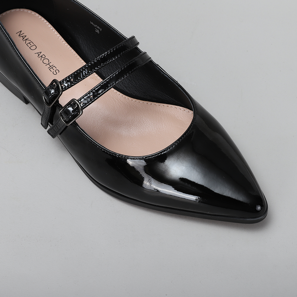 Hurley - Black Patent - Naked Arches