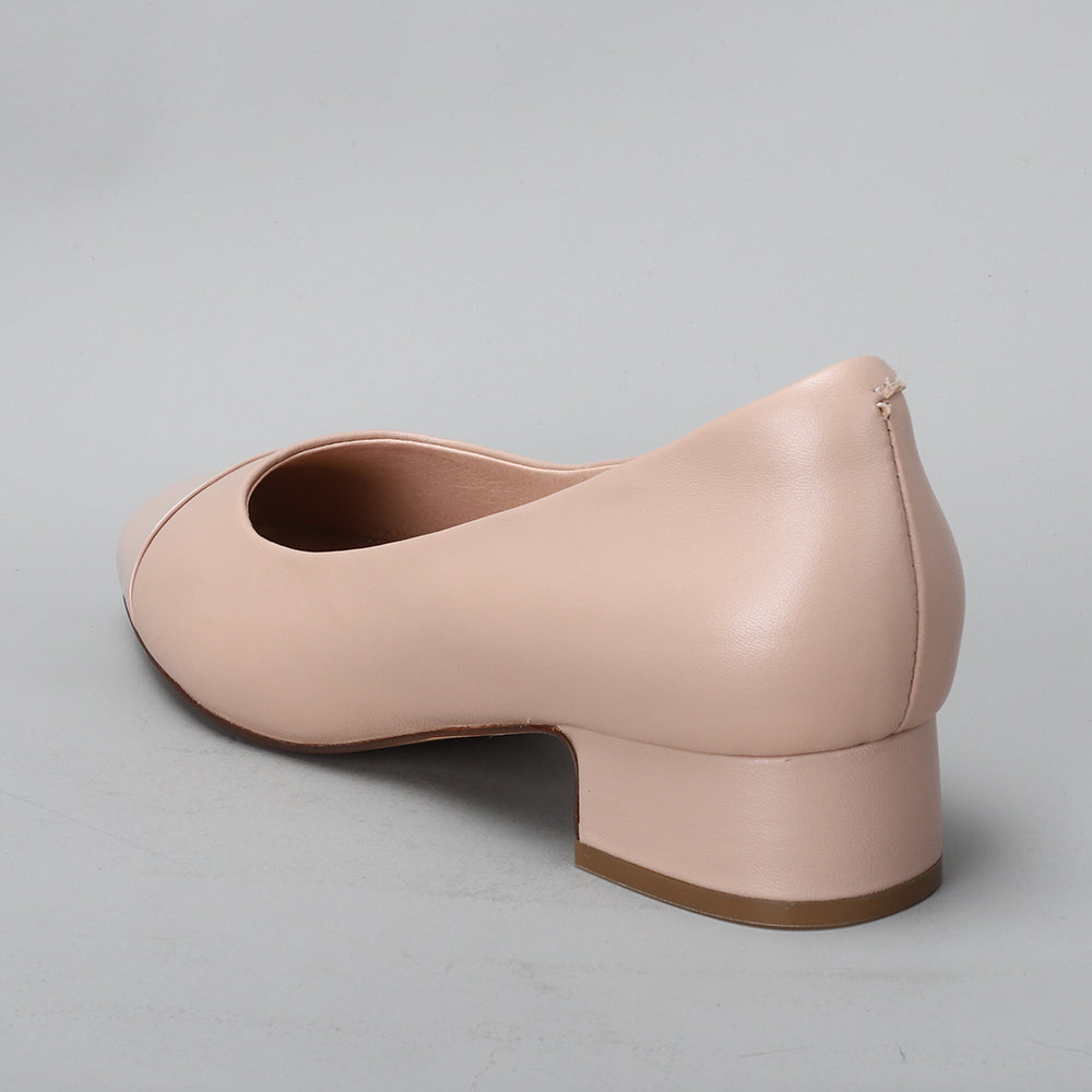 Eliska - Nude/Nude Patent - LE SANSA