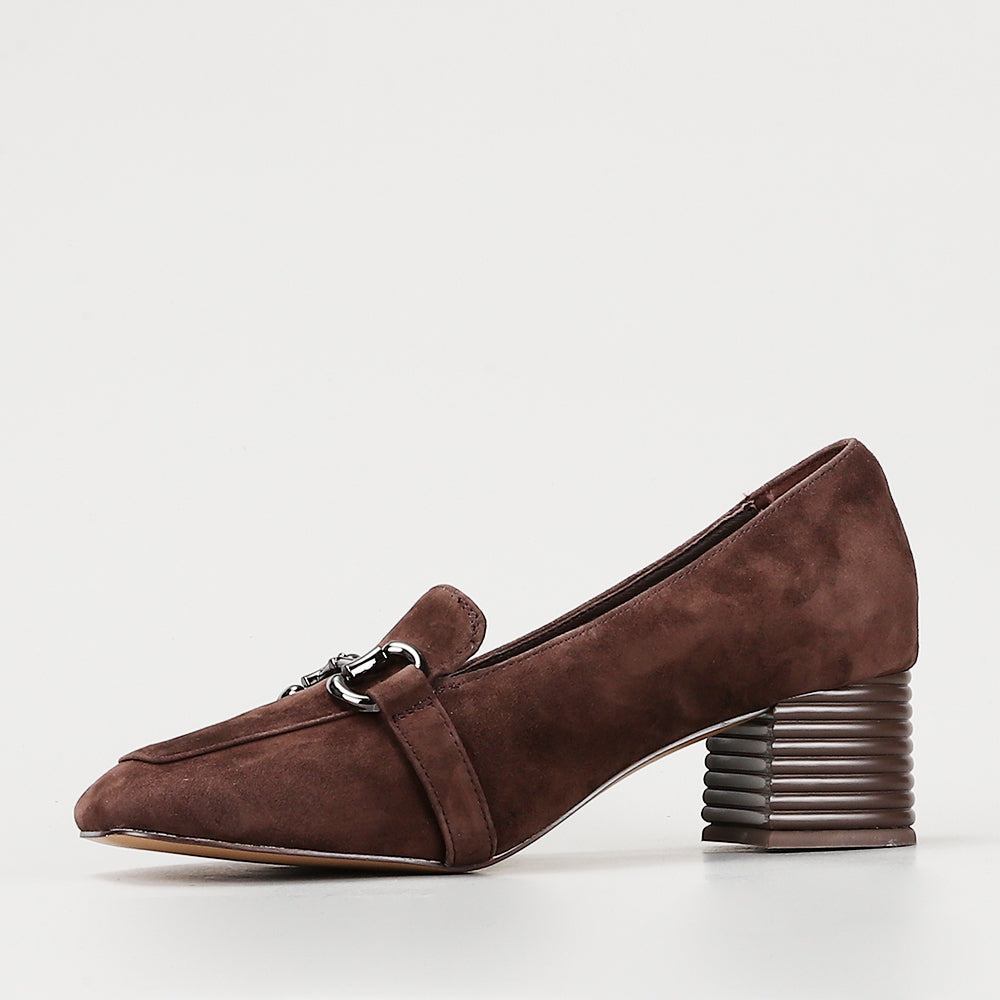 Zinnia - Chocolate Suede - LE SANSA