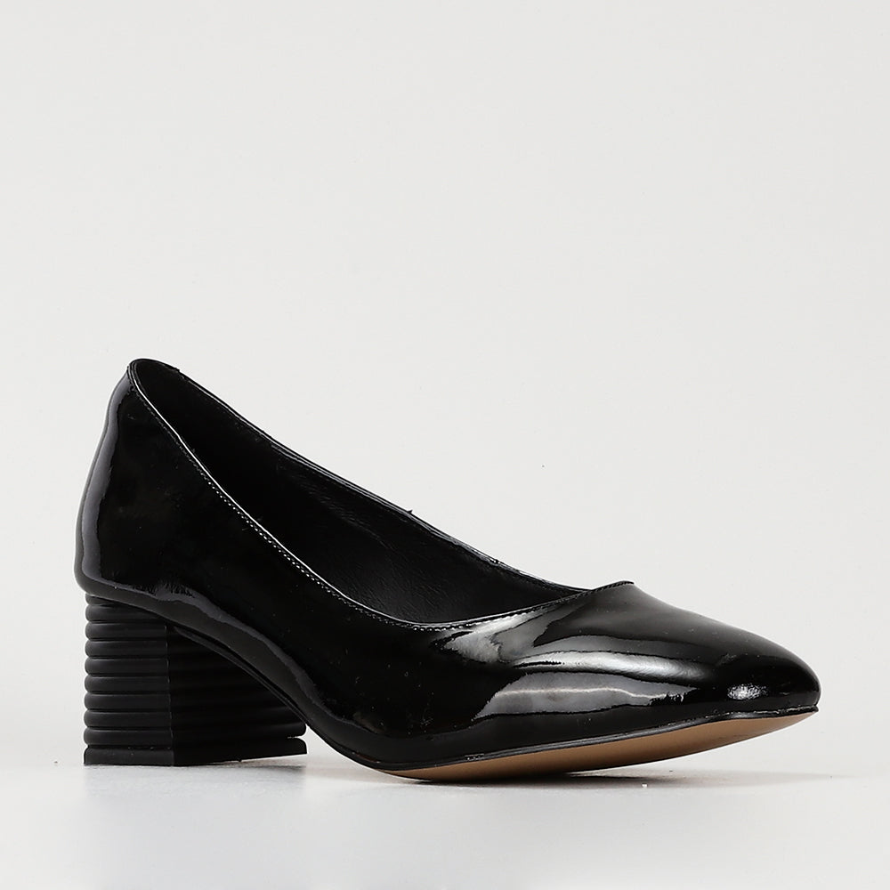 Zegna - Black Patent - LE SANSA