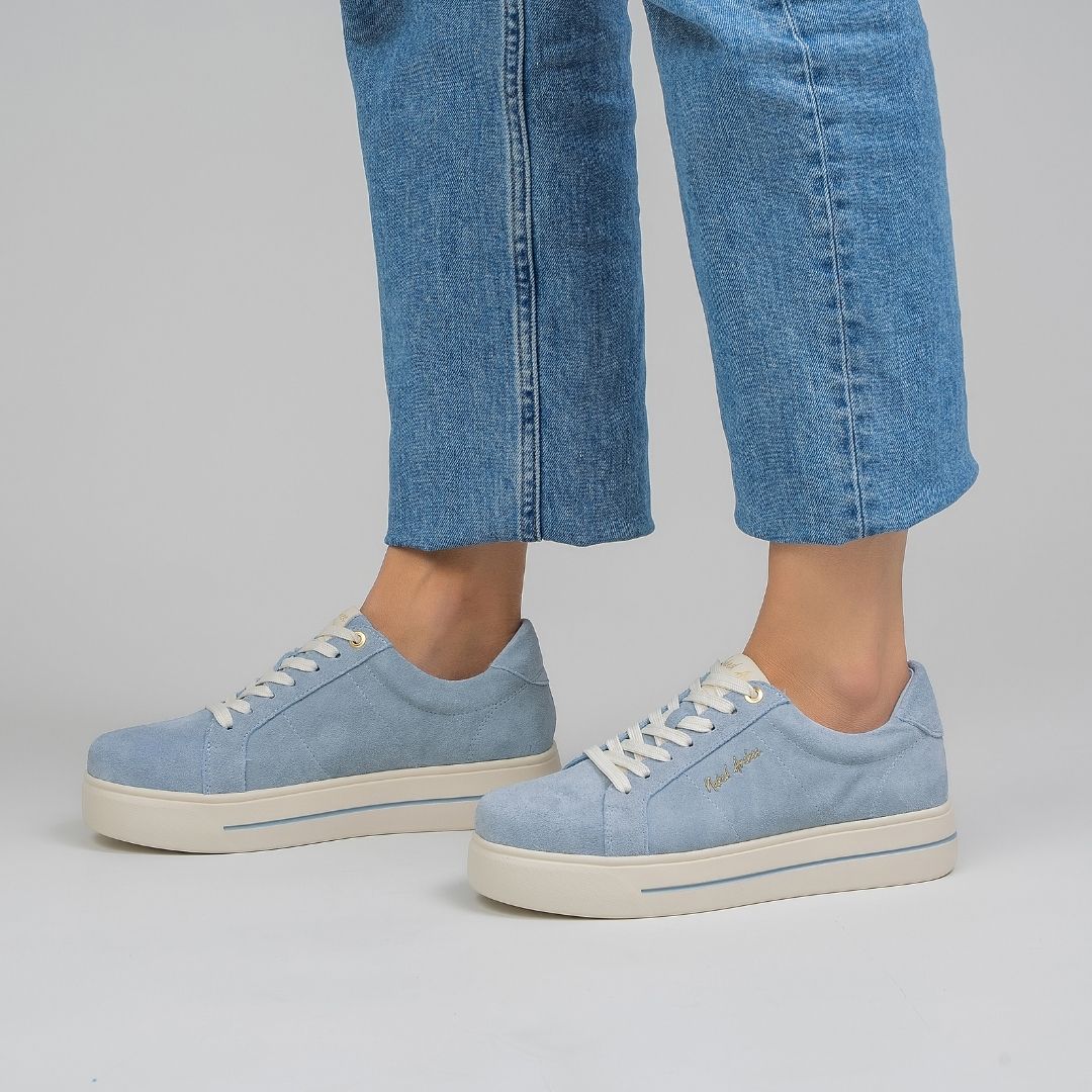 Azealia - Denim Suede - Naked Arches