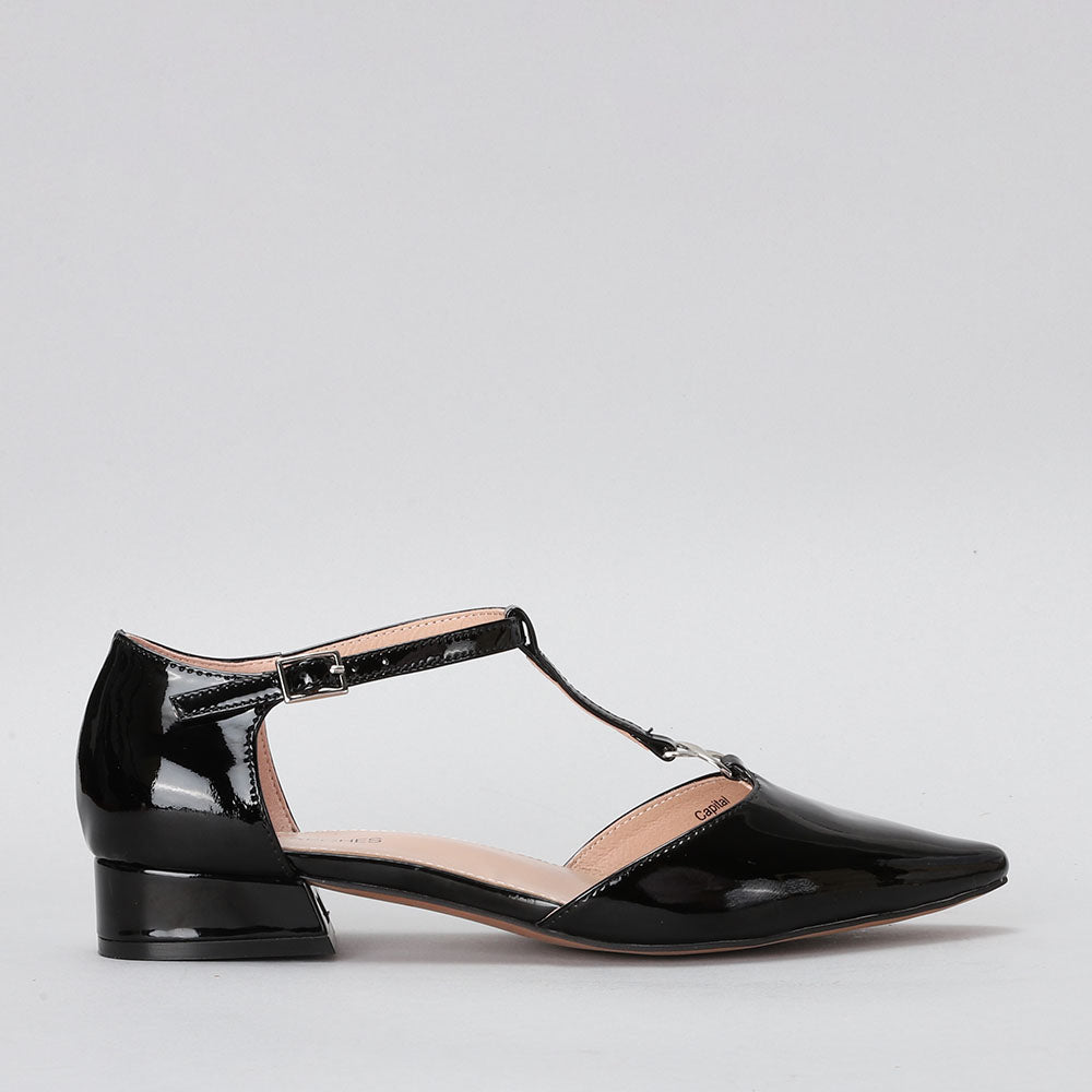Capital - Black Patent - Naked Arches