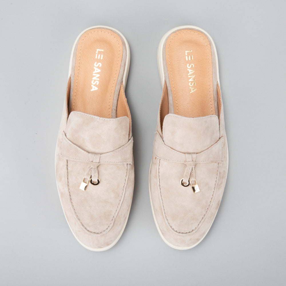 Cosima - Taupe Suede