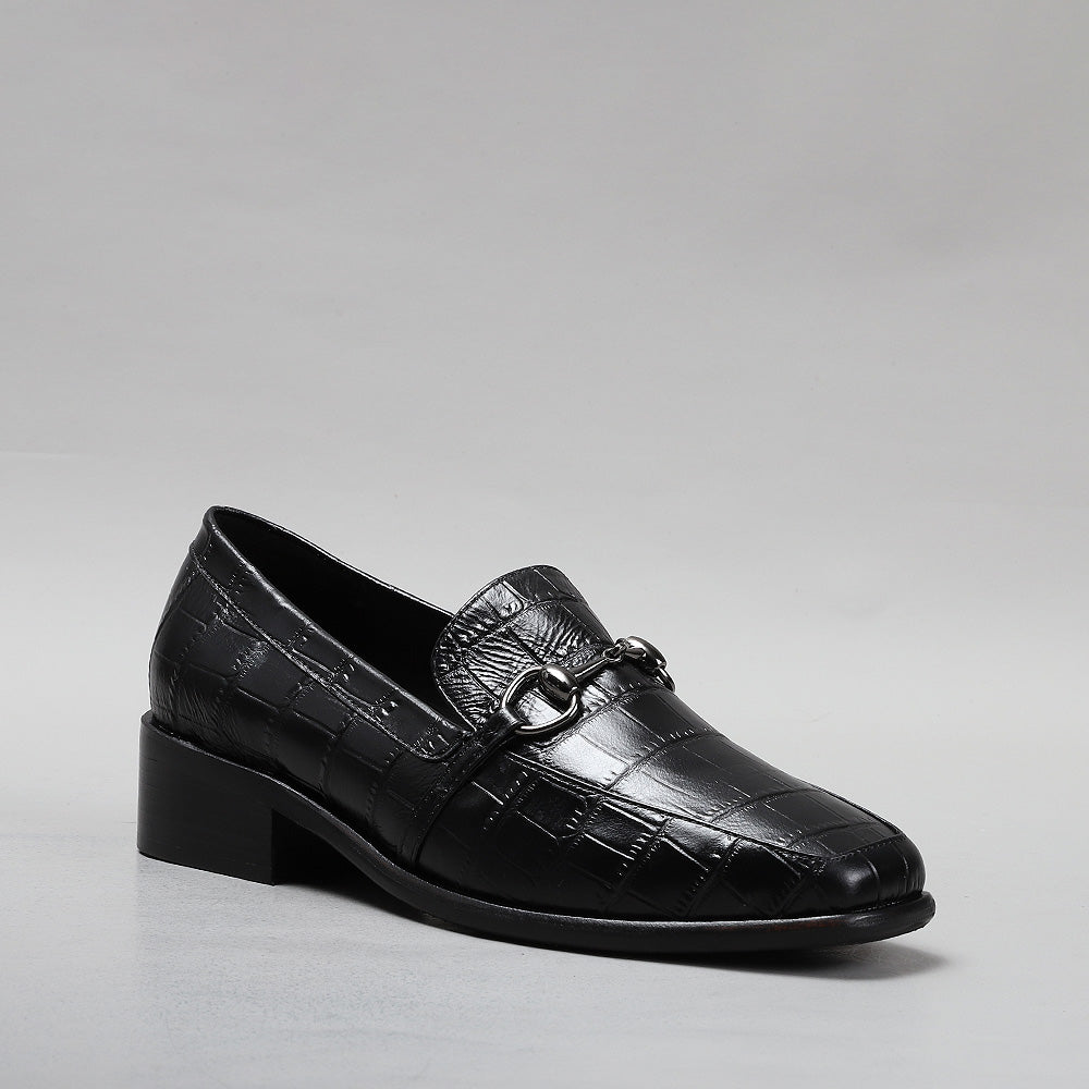 Django - Black croc - LE SANSA