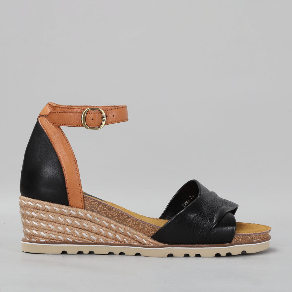 Elphi - Black/Tan - LE SANSA