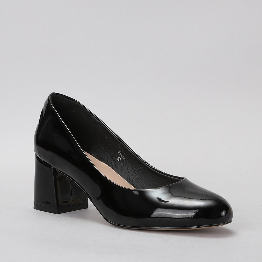 Fessa - Black Patent - Naked Arches