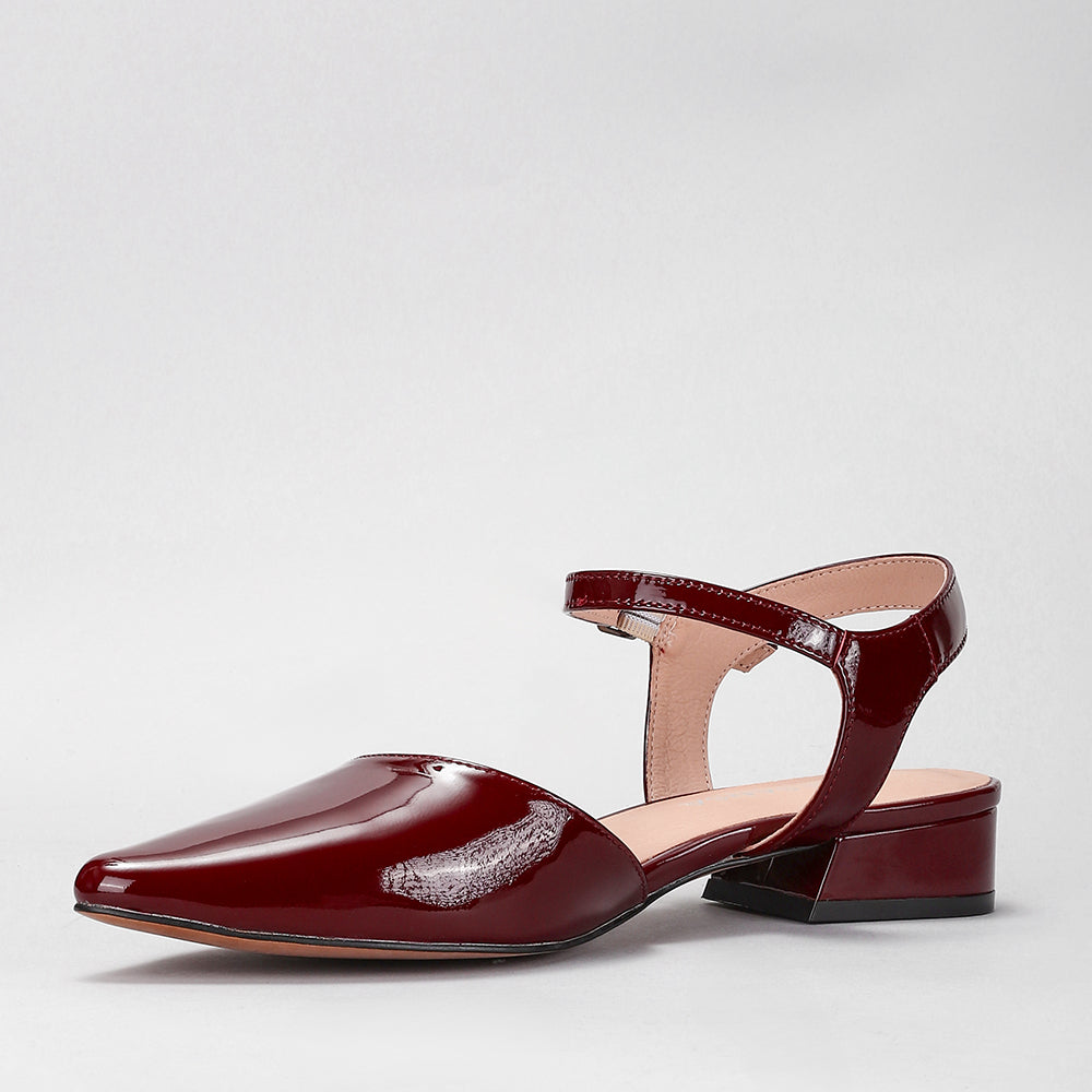 Coralie - Merlot Patent - LE SANSA