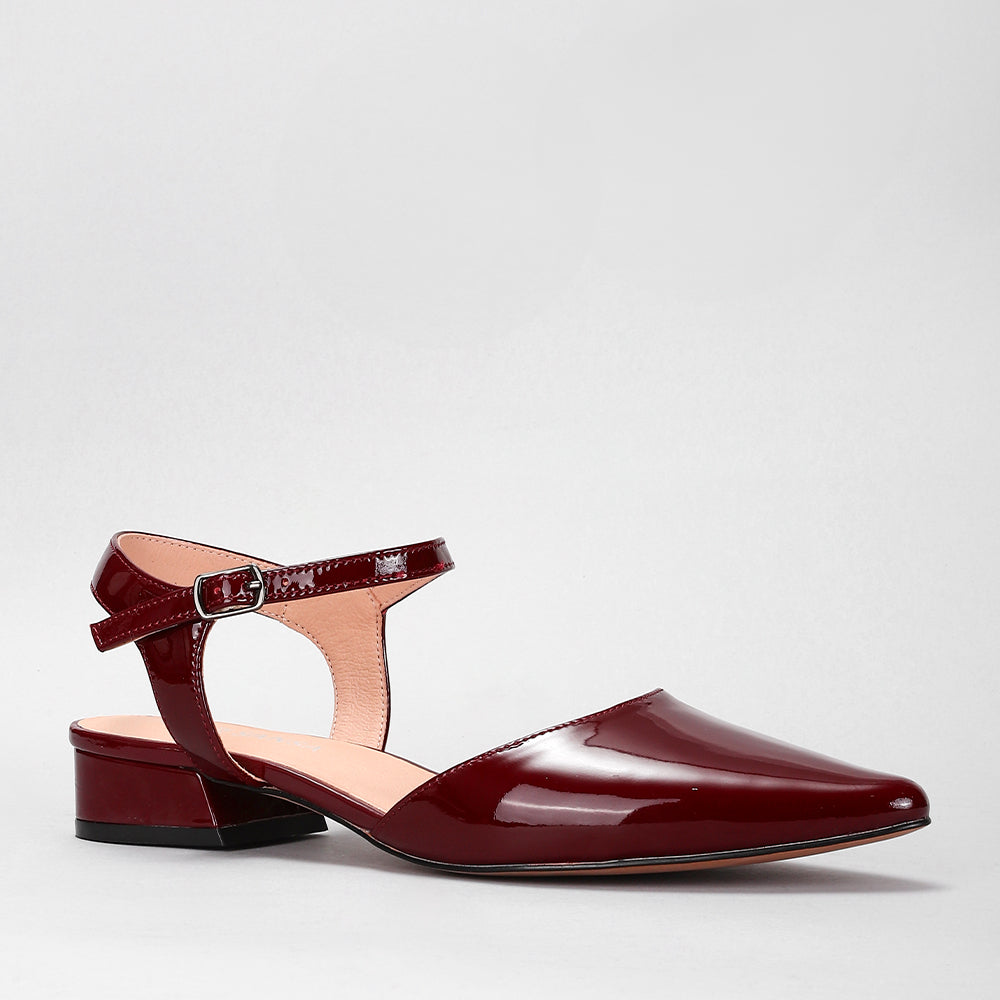 Coralie - Merlot Patent - LE SANSA