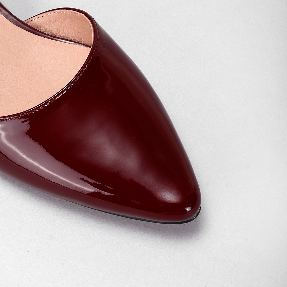 Coralie - Merlot Patent - LE SANSA
