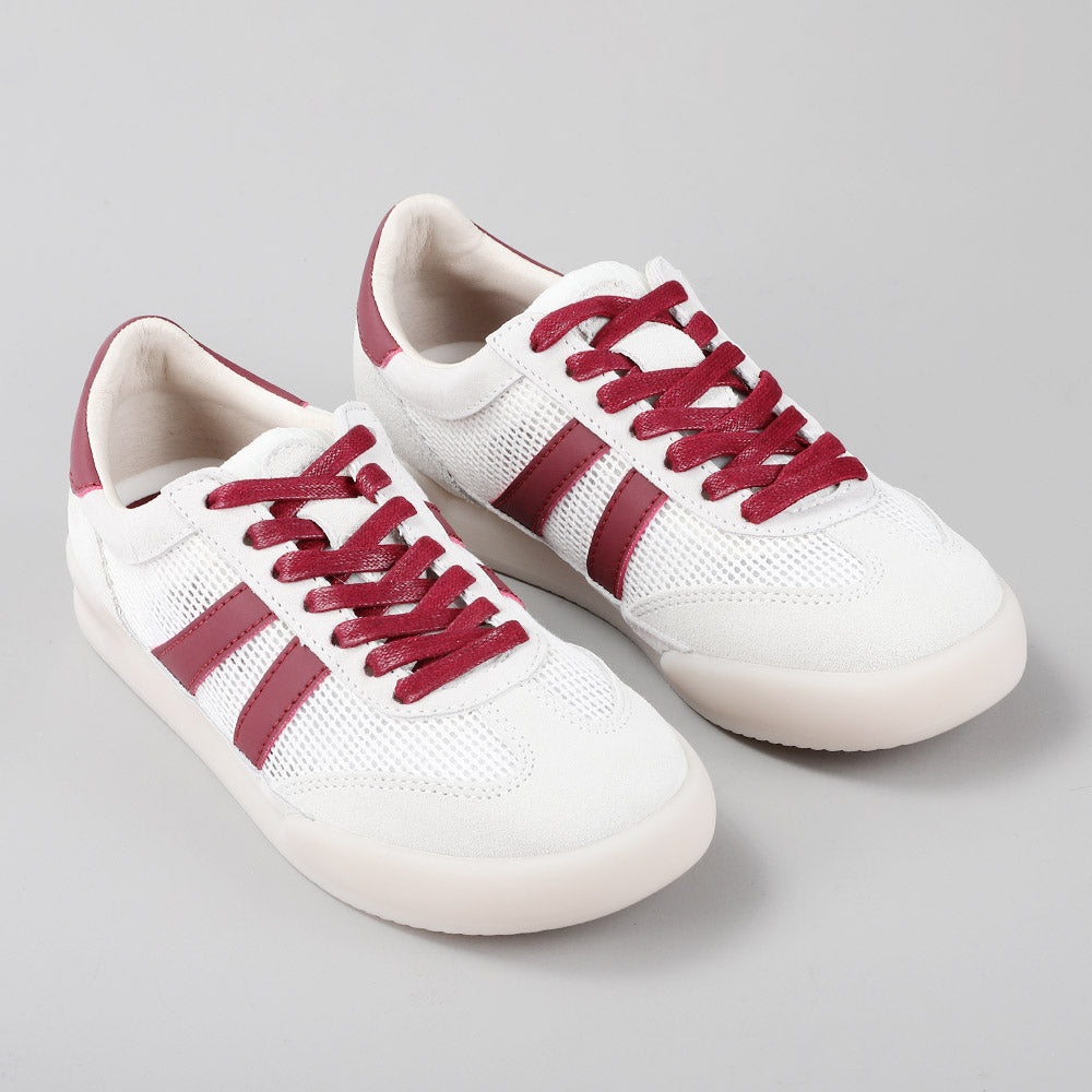 Jamila - White/Burgundy