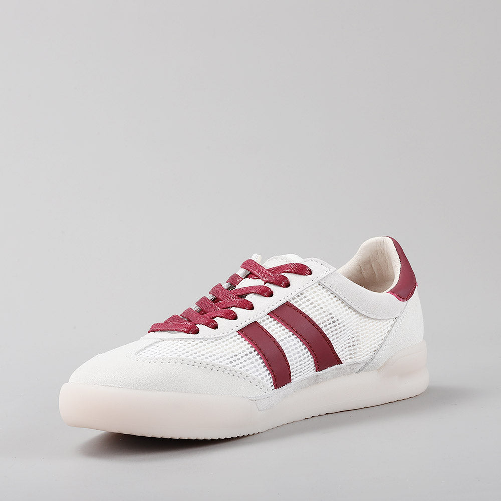 Jamila - White/Burgundy - LE SANSA