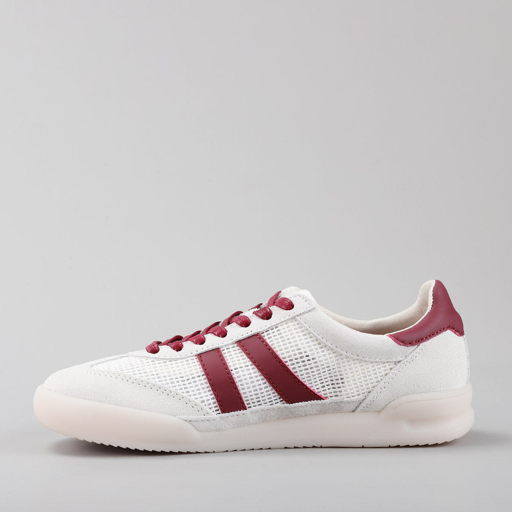 Jamila - White/Burgundy - LE SANSA