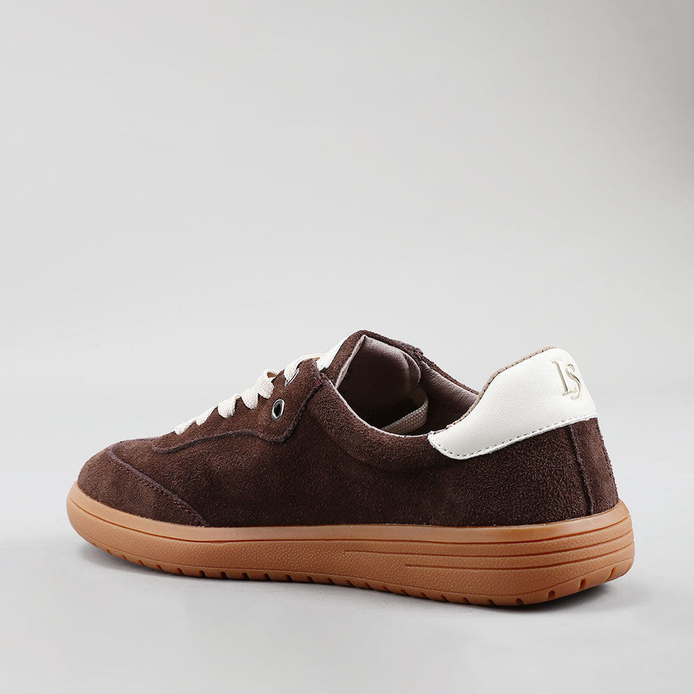 Juno - Chocolate Suede/Ivory