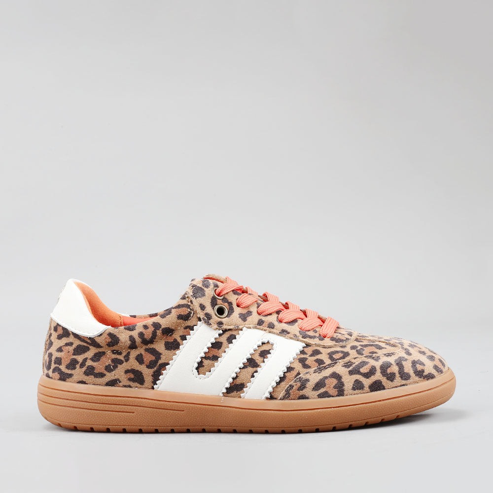 Juno - Leopard Print/Orange