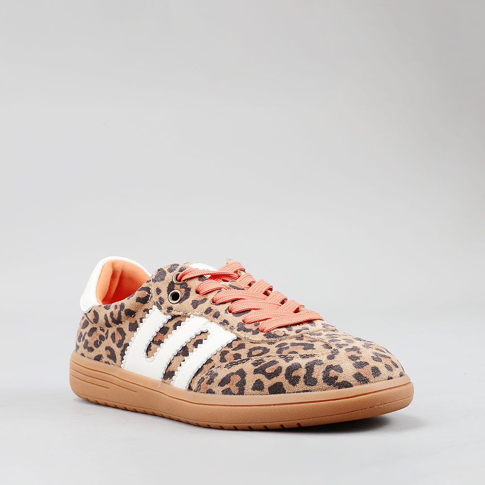 Juno - Leopard Print/Orange