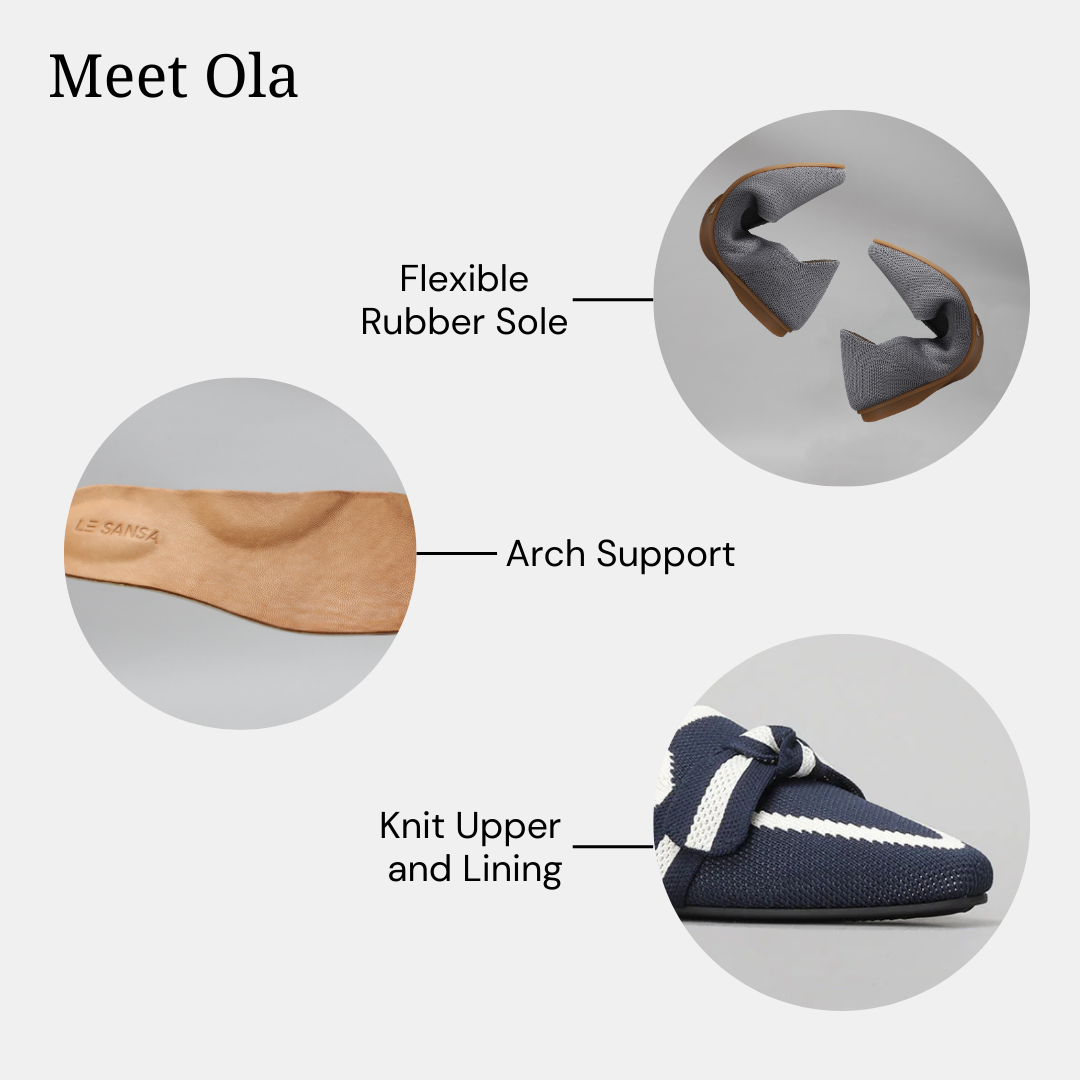 Ola - Black/Cream - LE SANSA