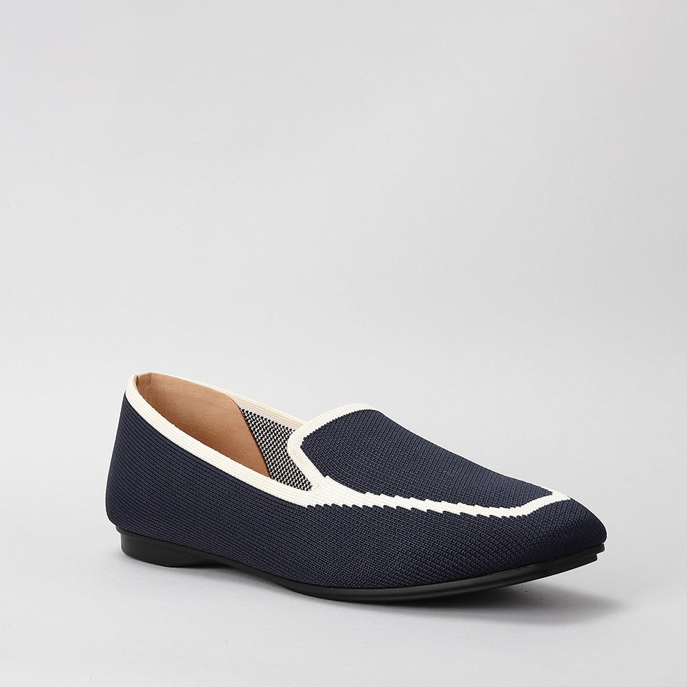 Olinda - Navy/Cream - LE SANSA