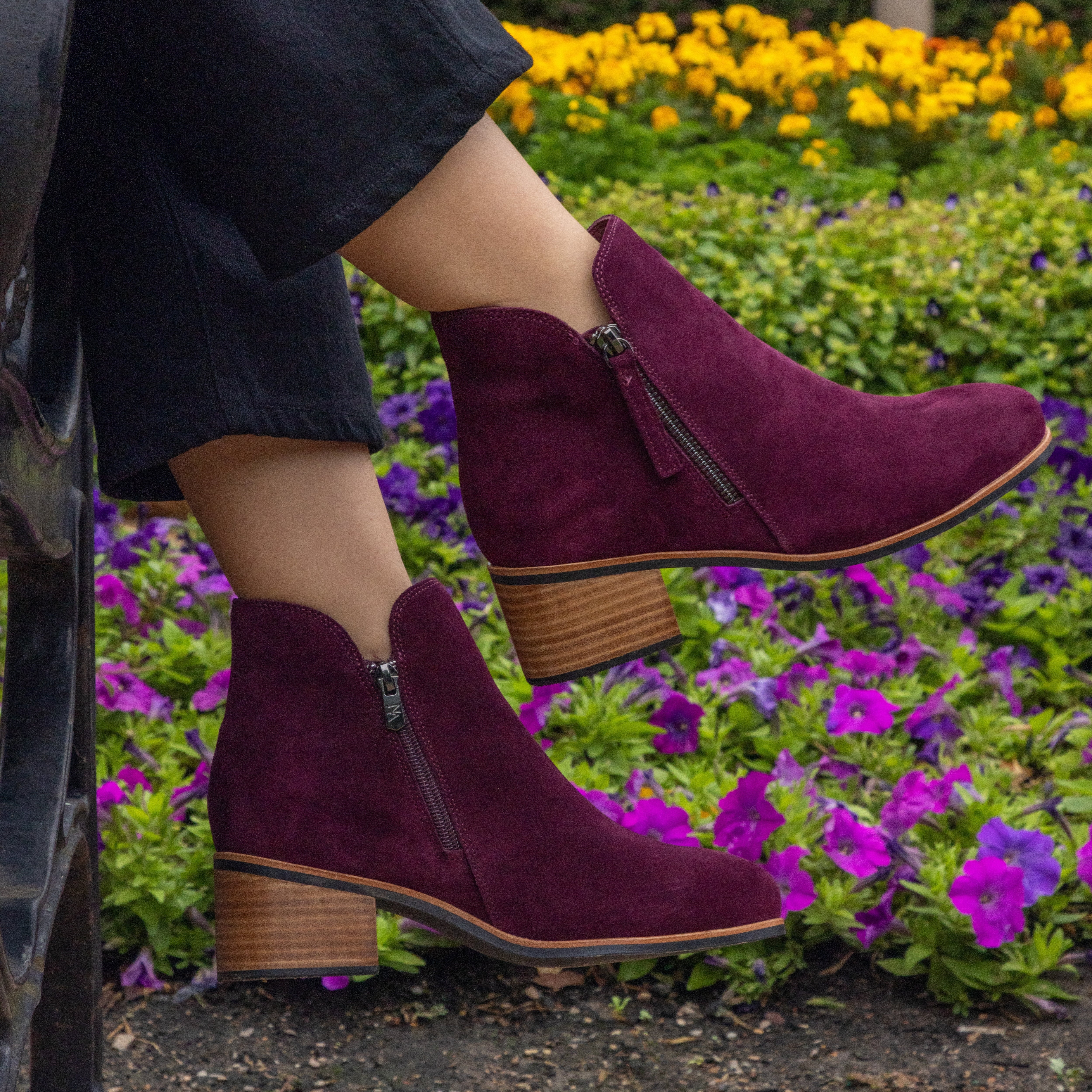 Oxley 2.0 - Burgundy Suede
