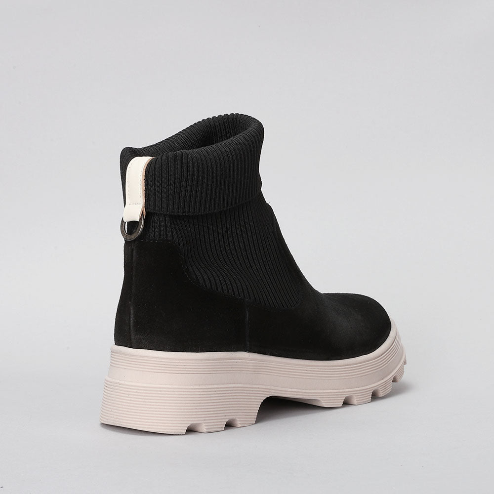 Ridge -Black/Taupe sole - LE SANSA