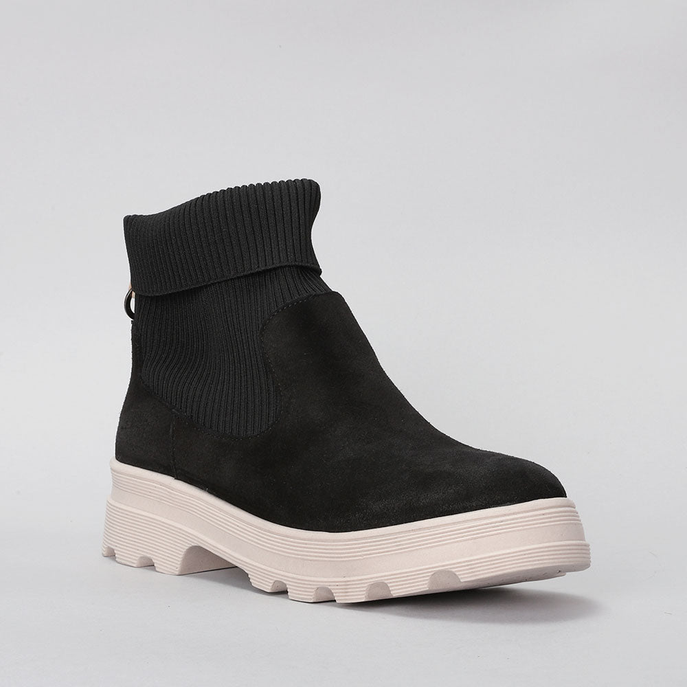 Ridge -Black/Taupe sole - LE SANSA