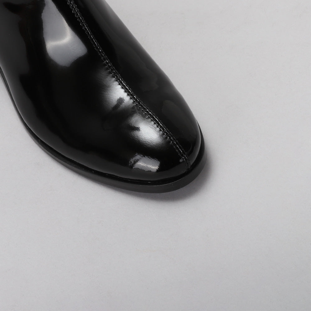 Romy - Black Patent - LE SANSA