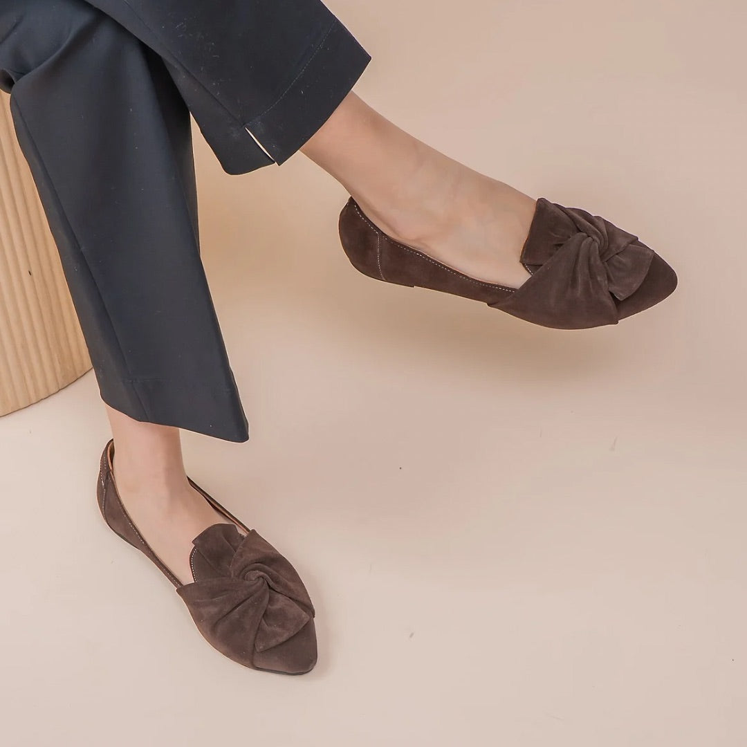 Rosario - Chocolate Suede - LE SANSA