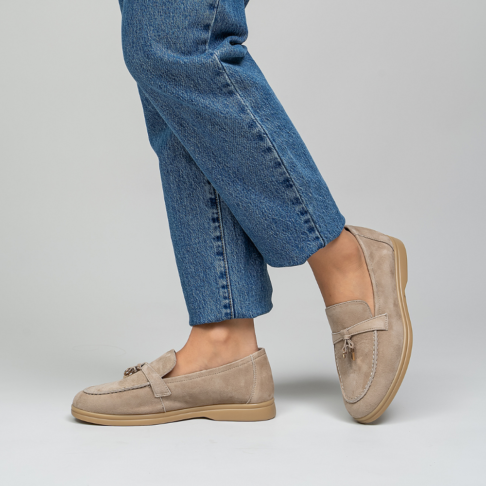 Capri - Taupe Suede - LE SANSA