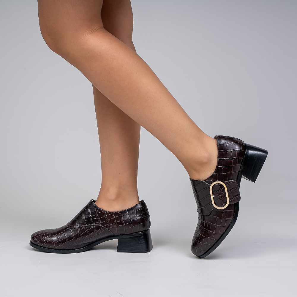 Rice - Espresso Croc - LE SANSA