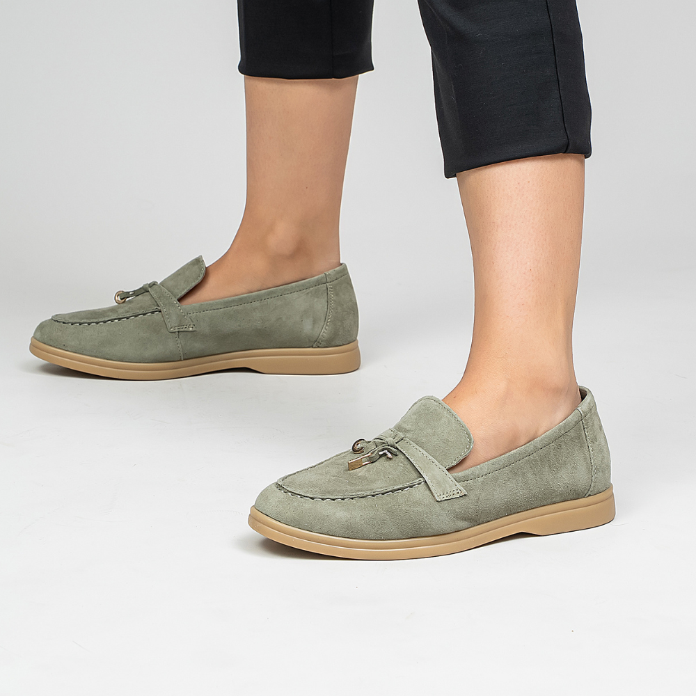 Capri - Mint Suede