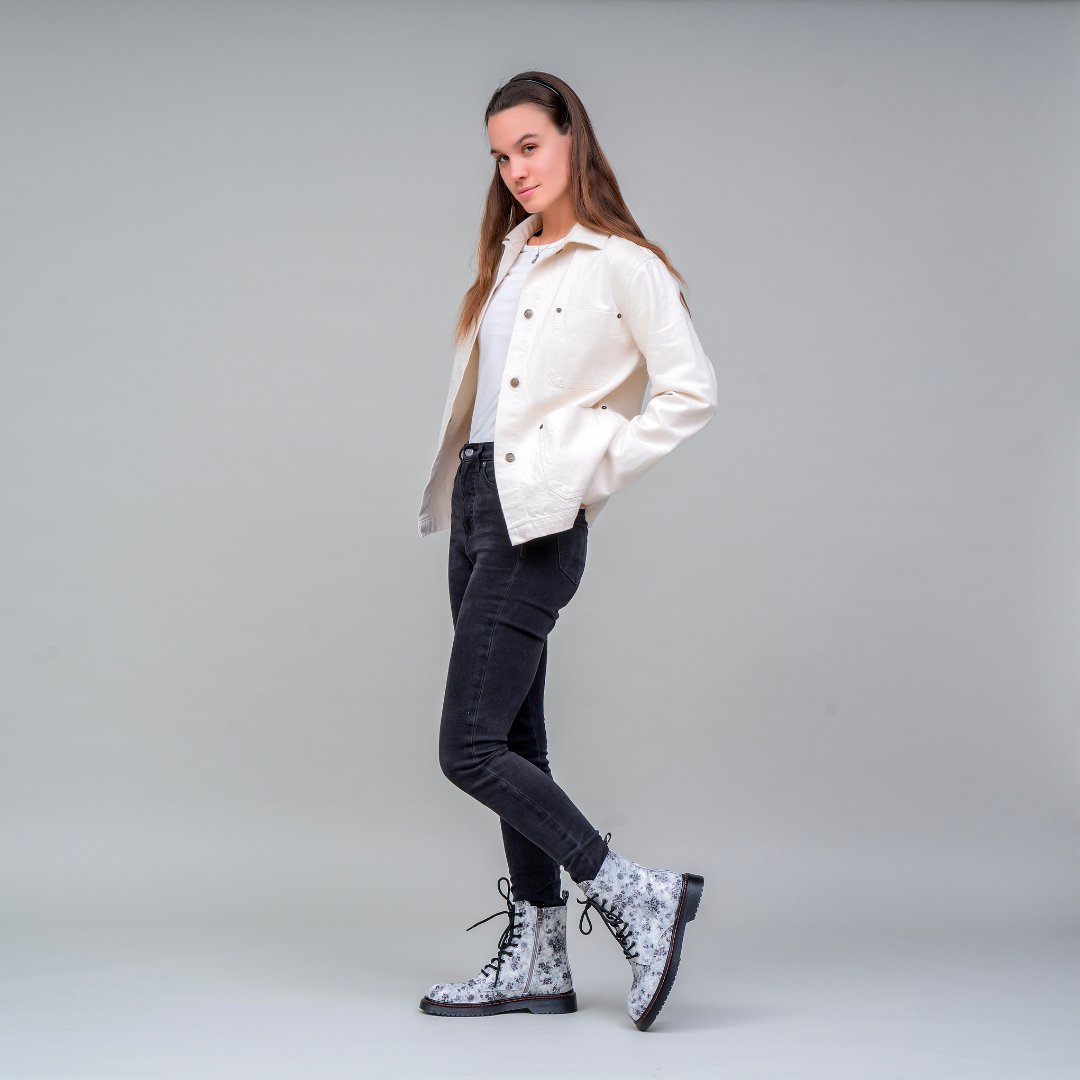 Depth - Grey Floral - LE SANSA