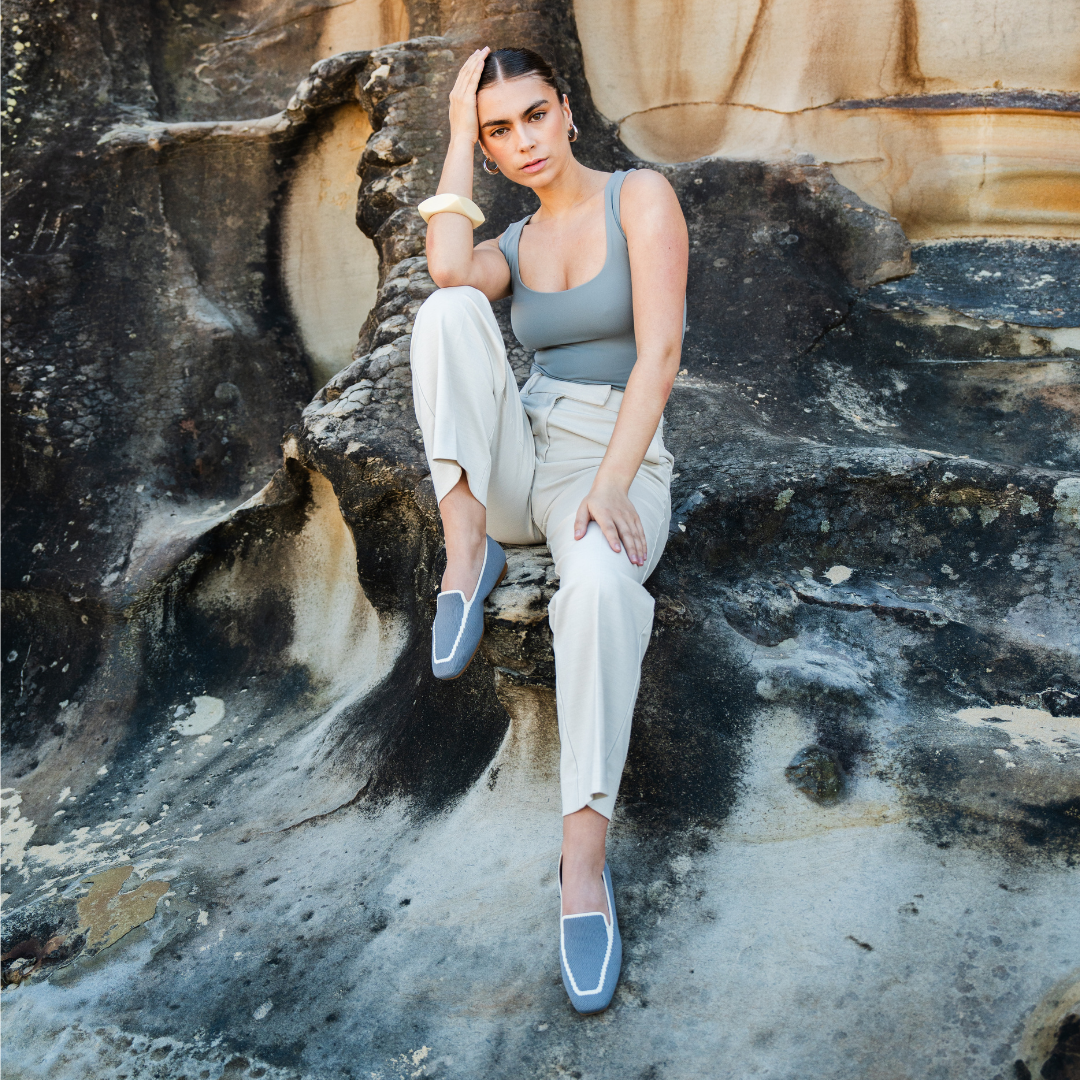 Olinda - Denim/Beige - LE SANSA