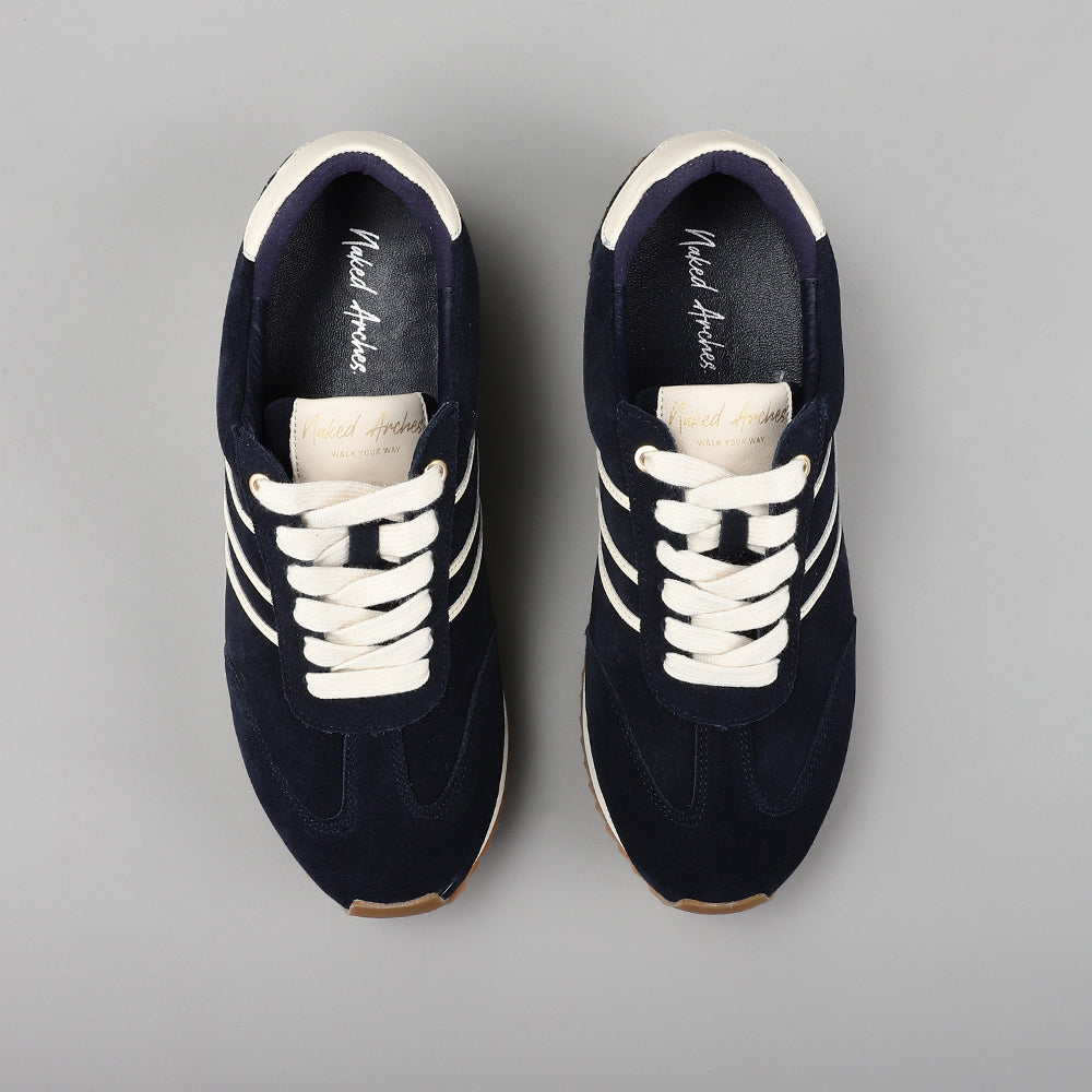 Wednesday - Navy Suede - NAKED ARCHES