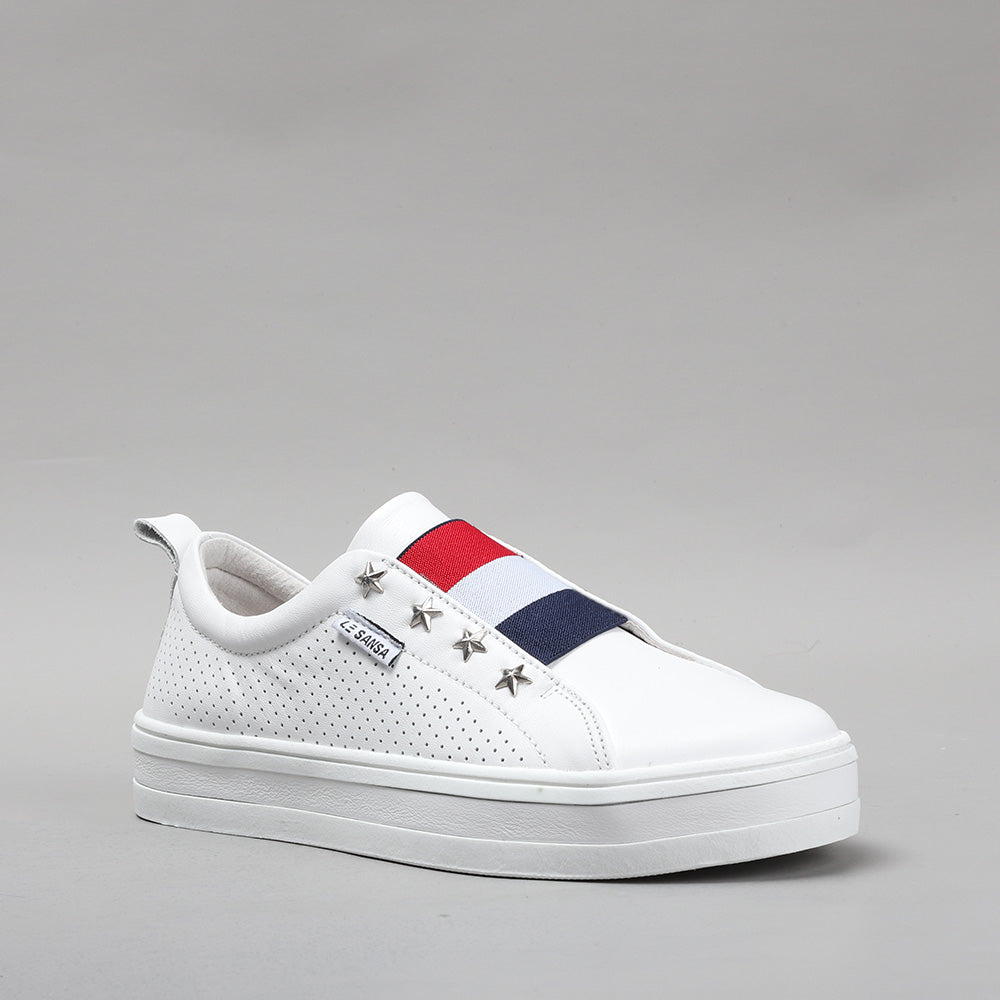 Stark - White / Elastic Red White Navy - LE SANSA