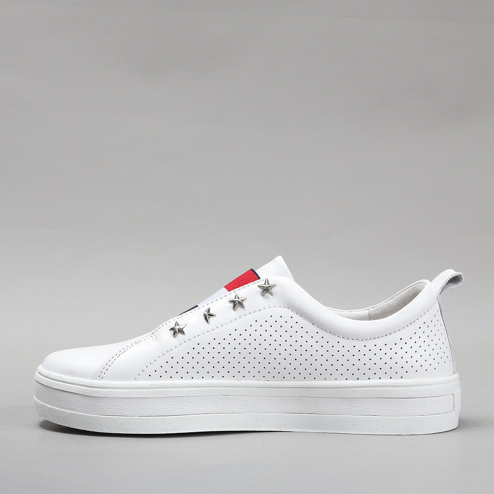 Stark - White / Elastic Red White Navy - LE SANSA