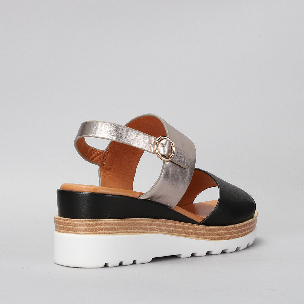 Tess - Black/Champagne - LE SANSA