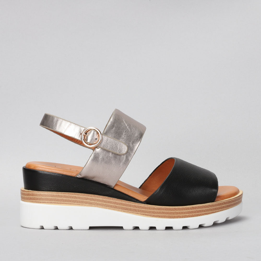 Tess - Black/Champagne - LE SANSA