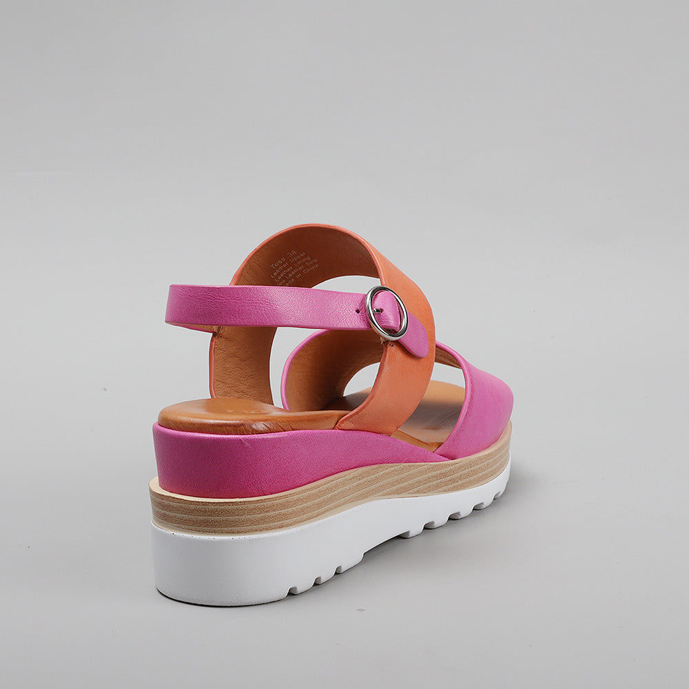 Tess - Hot Pink Orange - LE SANSA