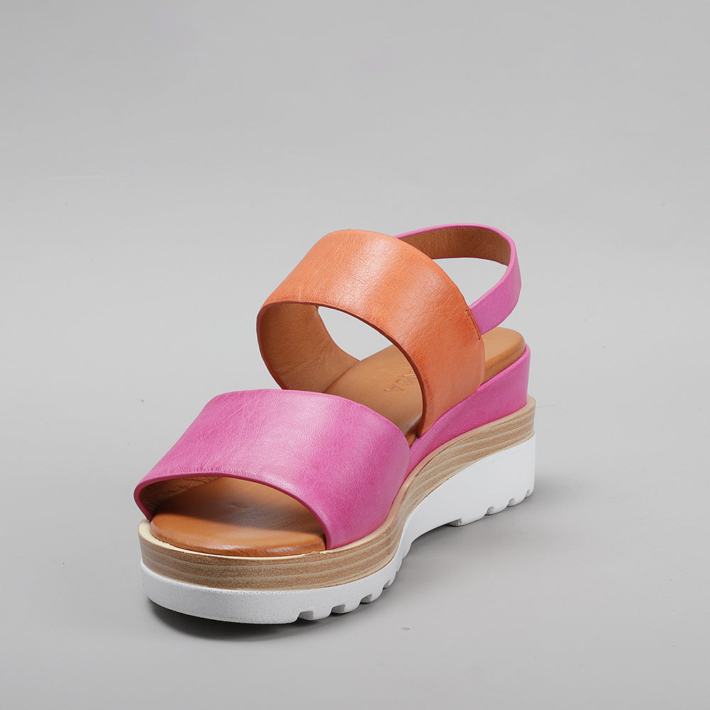 Tess - Hot Pink Orange - LE SANSA