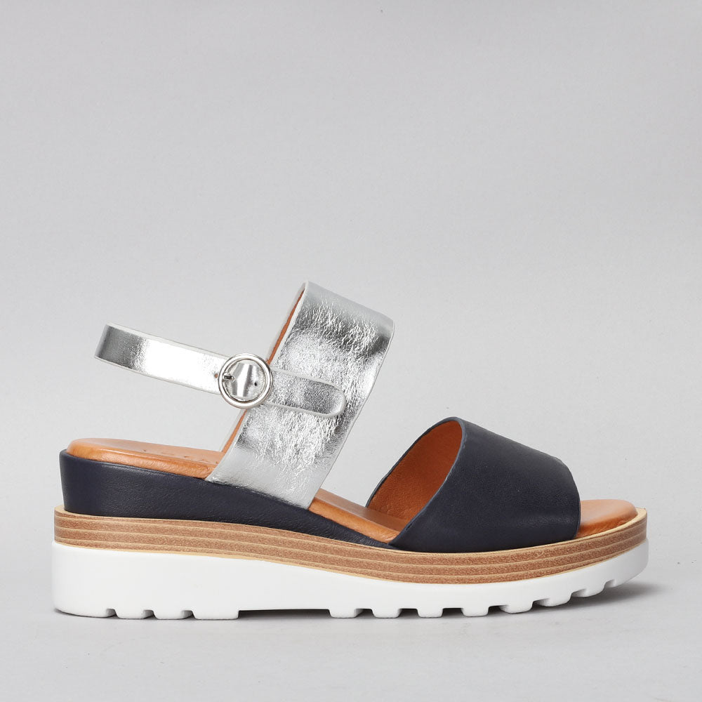 Tess - Navy/Silver - LE SANSA