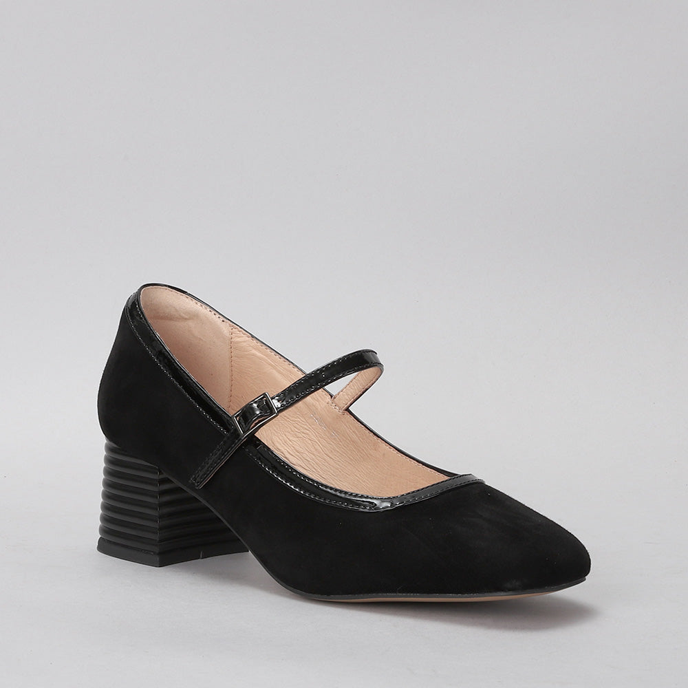 Zafira - Black Suede - LE SANSA
