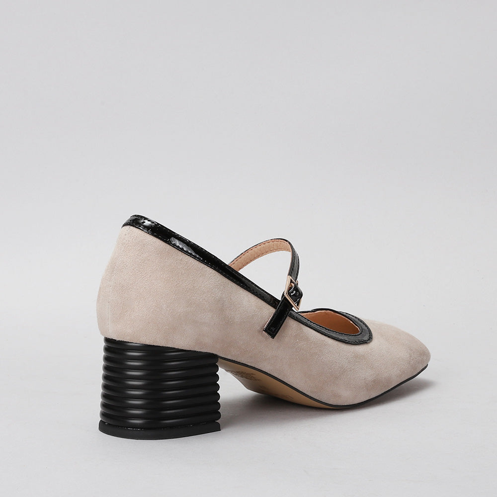 Zafira - Taupe Suede - LE SANSA