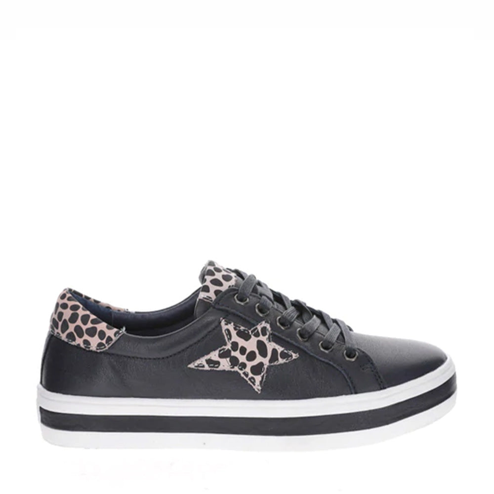 Savis - Navy/Leopard - LE SANSA