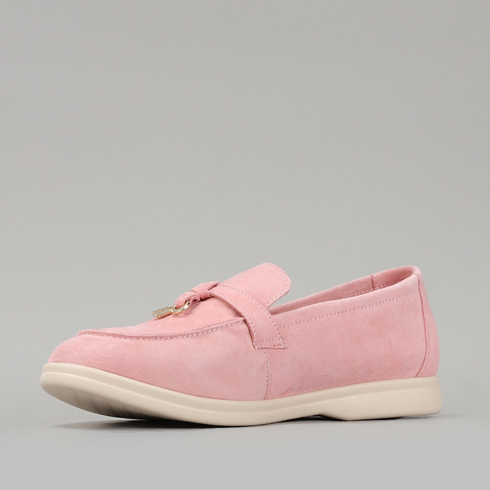 Capri 2.0 - Baby Pink Suede - LE SANSA